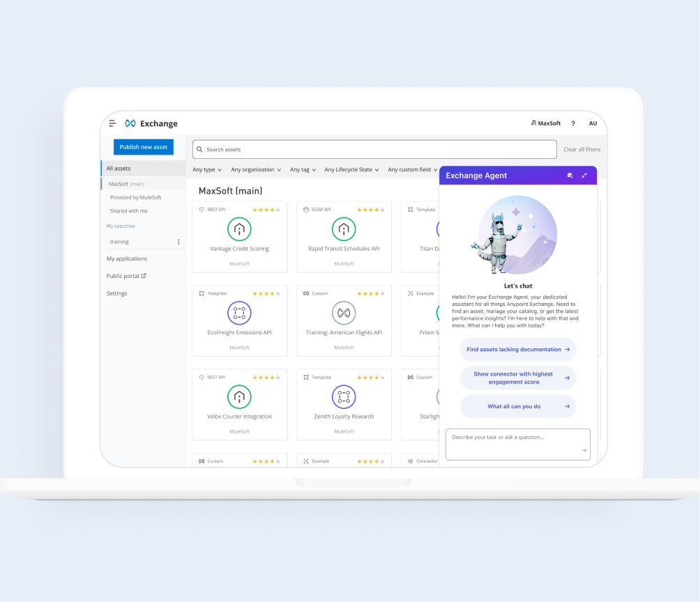 Anypoint Exchange Agent